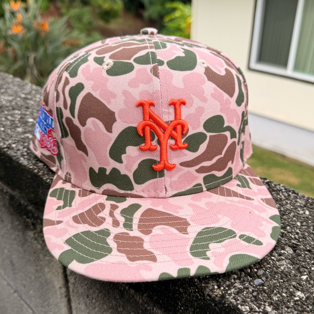 New York Mets Camo New Era 7 5/8